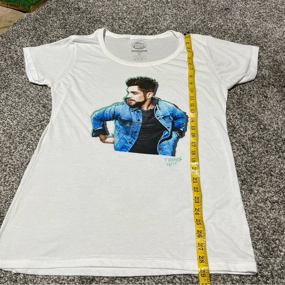 Thomas Rhett Concert Tour Shirt Size 2xl Home Team 2017 White-light Weight - Picture 4 of 6